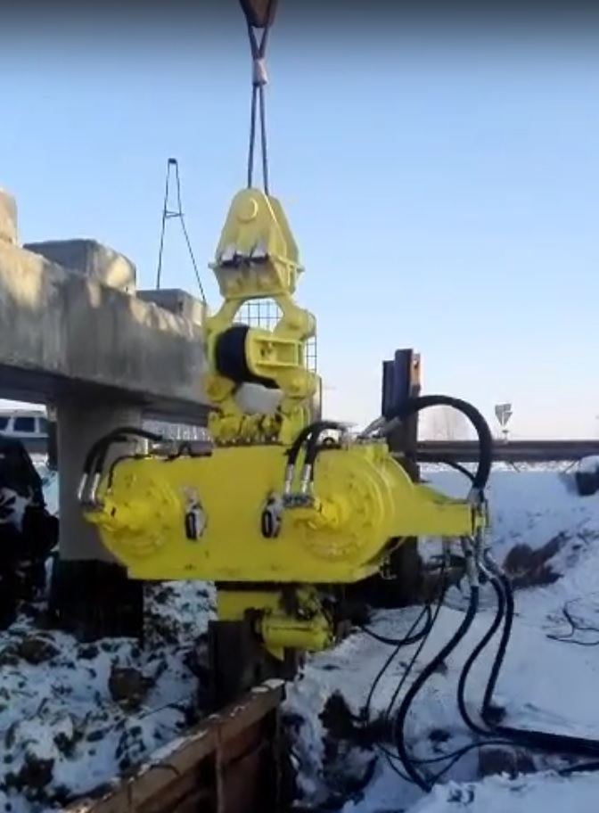 Вибропогружатель FIN-1200 Вибропогружатель FIN-1200